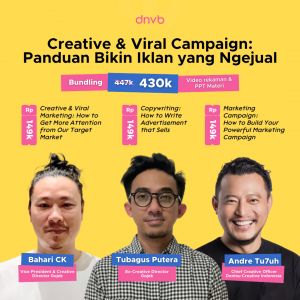 Creative & Viral Campaign: Panduan Bikin Iklan yang Ngejual (Bundling)