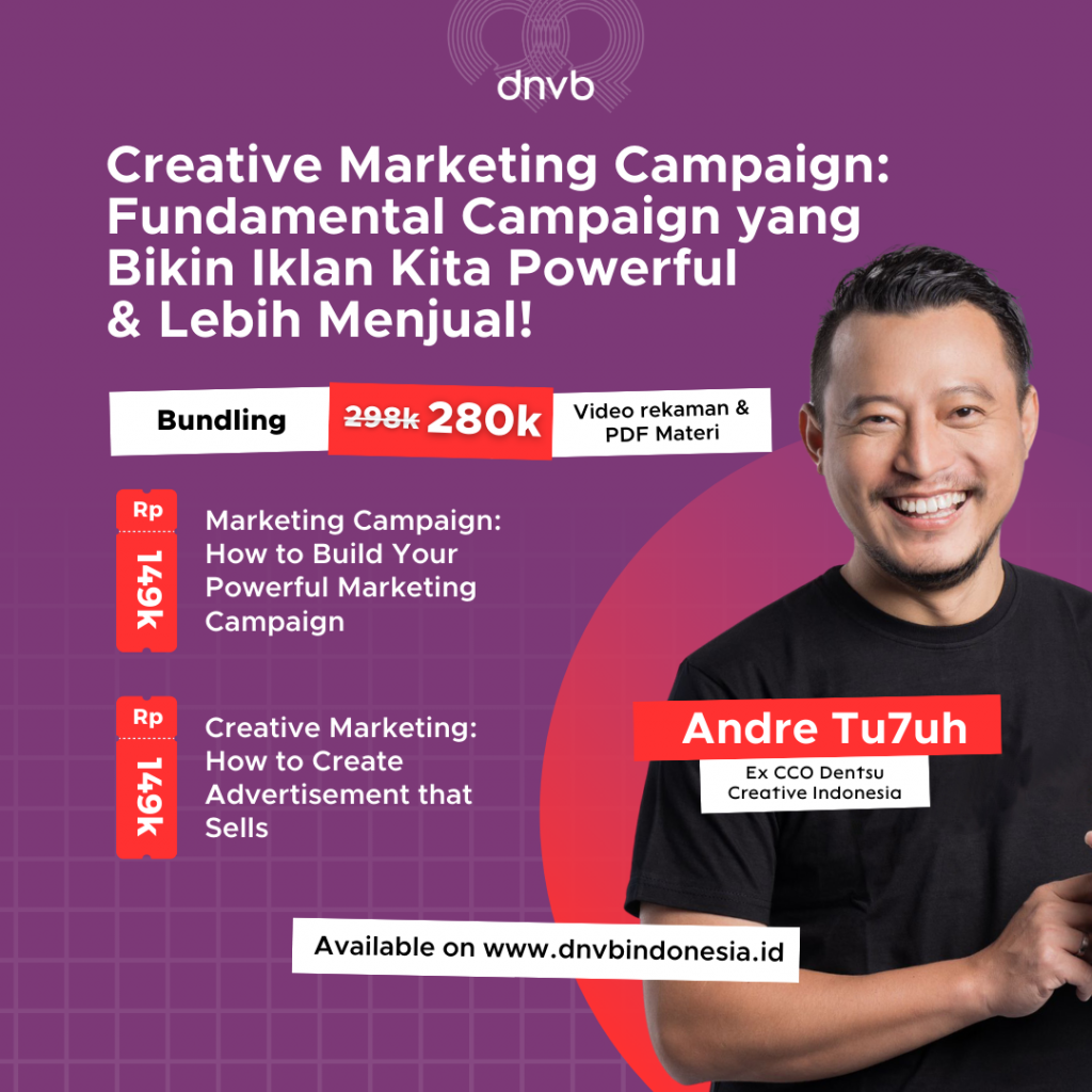 Creative Marketing Campaign: Fundamental Campaign yang Bikin Iklan Kita Powerful & Lebih Menjual! (Bundling)
