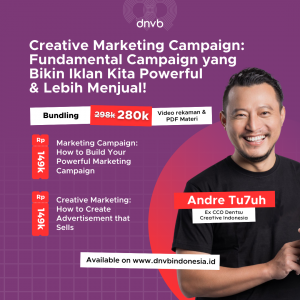 Creative Marketing Campaign: Fundamental Campaign yang Bikin Iklan Kita Powerful & Lebih Menjual! (Bundling)