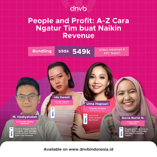 People and Profit: A-Z Cara Ngatur Tim buat Naikin Revenue (Bundling)