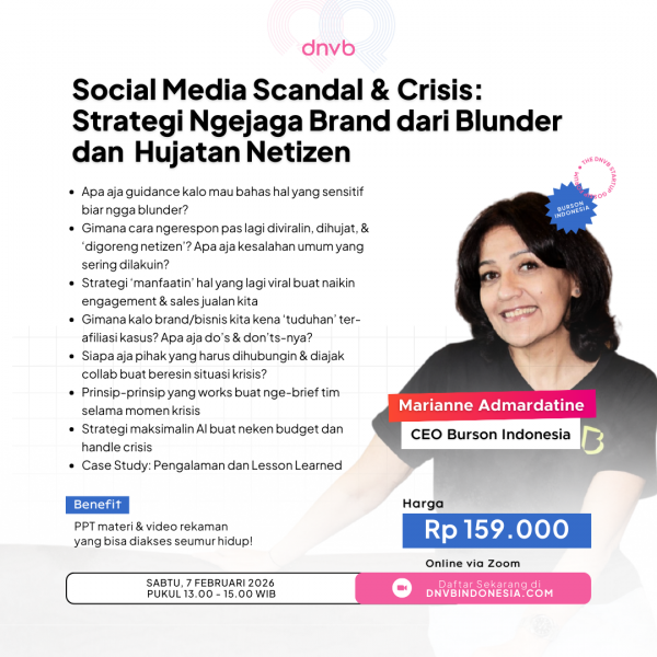 Social Media Scandal & Crisis: Strategi Ngejaga Brand dari Blunder dan  Hujatan Netizen (Live)
