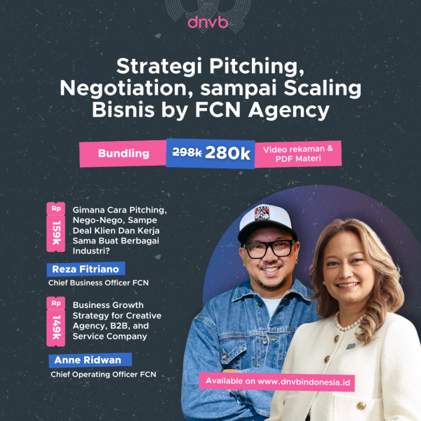 Strategi Pitching, Negotiation, sampai Scaling Bisnis by FCN Agency (Bundling)